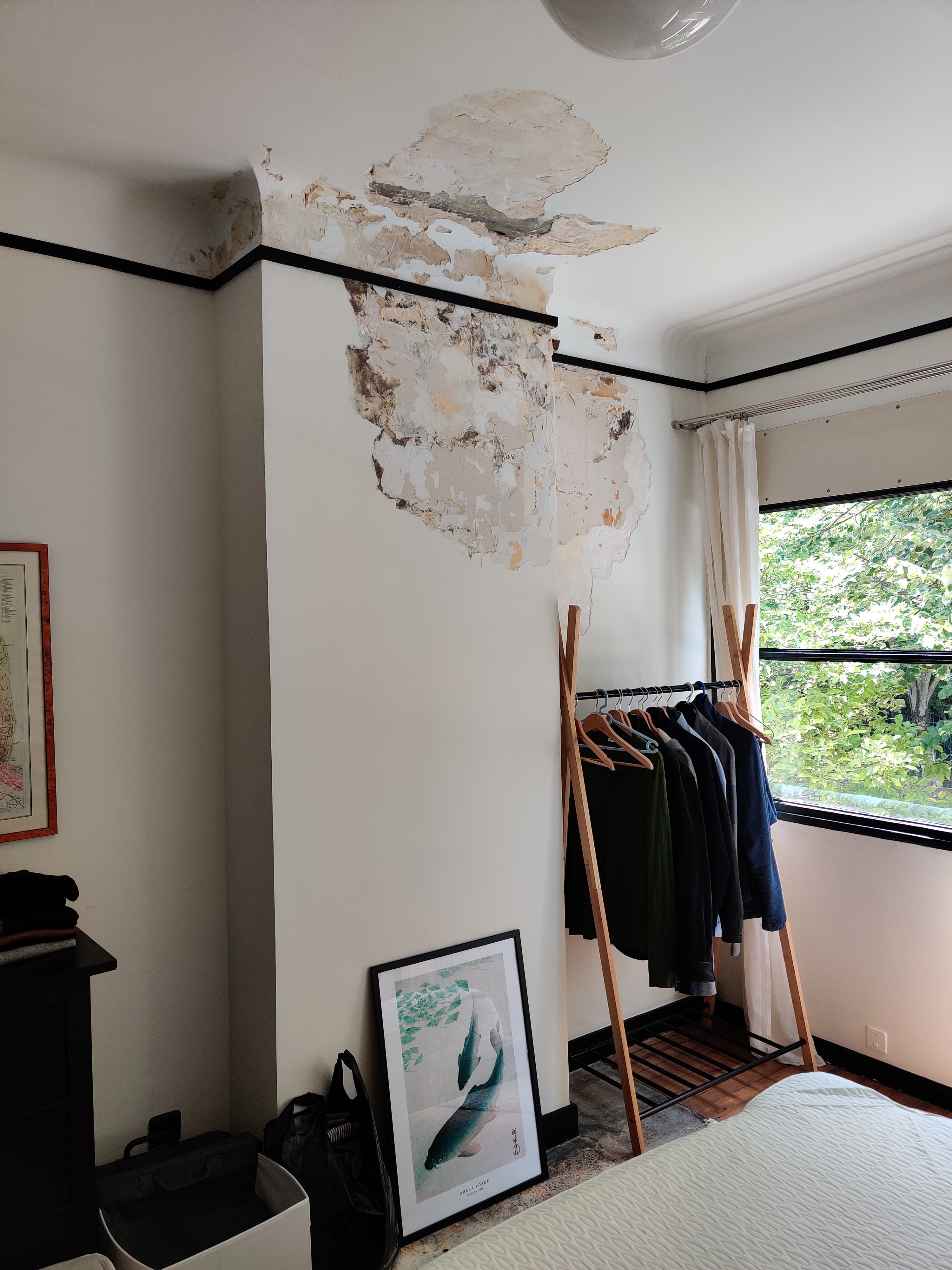 Infiltration d'eau dans la chambre principale